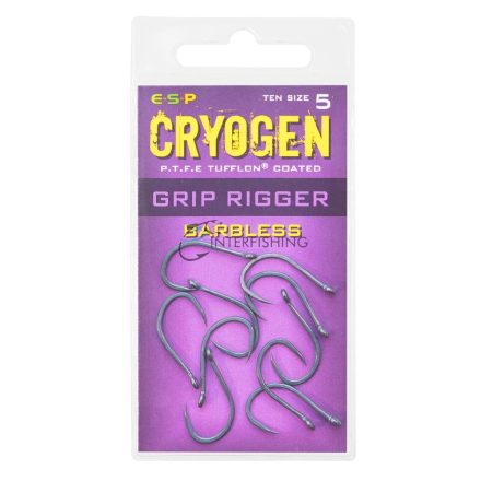 ESP Cryogen Grip Rigger Barbless 5 horog