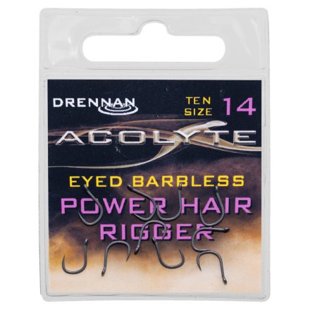 Drennan Acolyte Power Hair Riggers horog 14