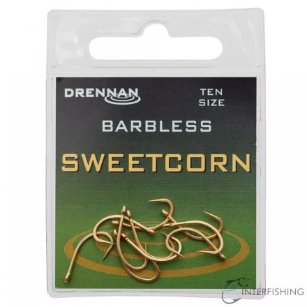 Drennan Sweetcorn Barbless 10 horog