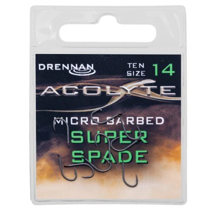 Drennan acolyte super spade horog 14 méretben teflon bevonattal