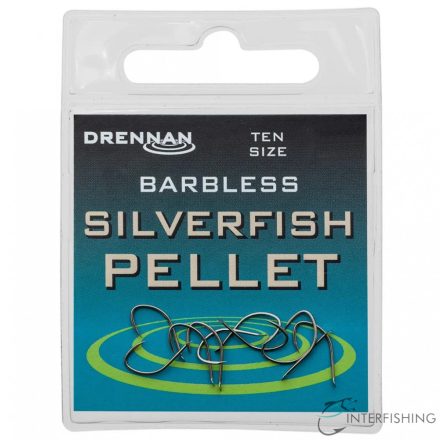 Drennan Barbless Silverfish Pellet 16 horog