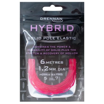 Drennan Hybrid Elastic 1.2mm Pink