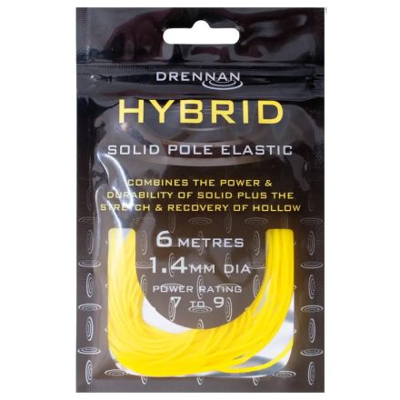 Drennan Hybrid Elastic 1.4mm Yellow