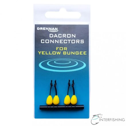 Drennan Dacron Connector Yellow 10-12