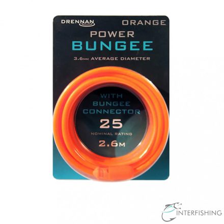 Drennan Power Bungee-Orange 25 csőgumi